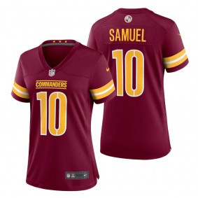 Women's Washington Commanders Curtis Samuel Nike Burgundy Game Jersey