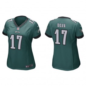 Women's Philadelphia Eagles Nakobe Dean Green Game Jersey