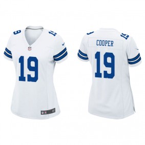 Women's Dallas Cowboys Amari Cooper White Game Jersey