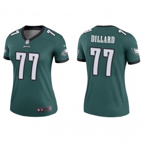 Women's Philadelphia Eagles Andre Dillard Green Legend Jersey