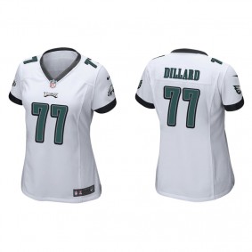 Women's Philadelphia Eagles Andre Dillard White Game Jersey