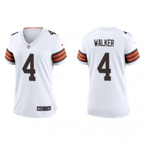 Women's Cleveland Browns Anthony Walker White Game Jersey