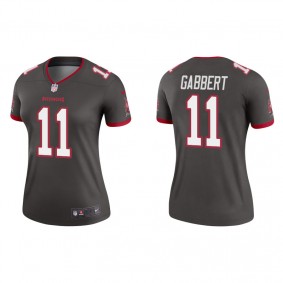 Women's Tampa Bay Buccaneers Blaine Gabbert Pewter Legend Jersey