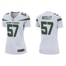 Women's New York Jets C.J. Mosley White Game Jersey