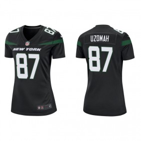 Women's New York Jets C.J. Uzomah Black Game Jersey