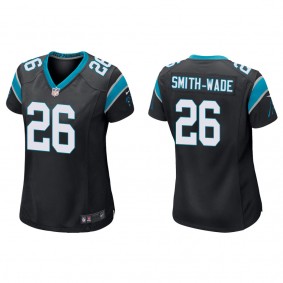 Women's Chau Smith-Wade Carolina Panthers Black Game Jersey