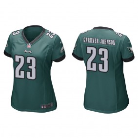 Women's Philadelphia Eagles Chauncey Gardner-Johnson Green Game Jersey