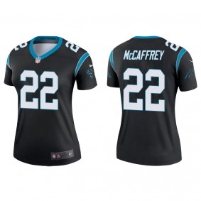 Women's Carolina Panthers Christian McCaffrey Black Legend Jersey