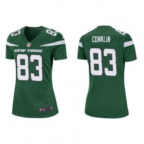 Women's Conklin Jets Green Game Jersey