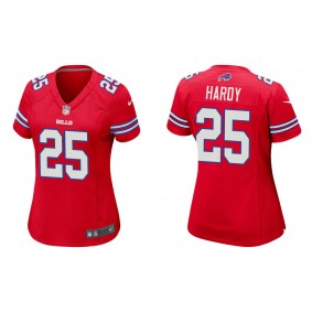 Women's Daequan Hardy Buffalo Bills Red Game Jersey