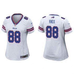 Women's Buffalo Bills Dawson Knox White Game Jersey