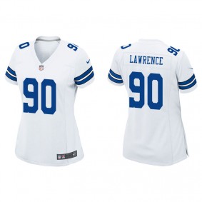 Women's Dallas Cowboys Demarcus Lawrence White Game Jersey