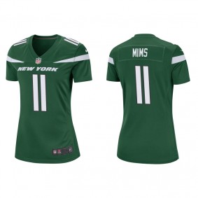 Women's New York Jets Denzel Mims Green Game Jersey