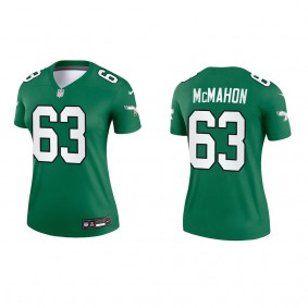 Women's Dylan McMahon Philadelphia Eagles Kelly Green Alternate Legend Jersey