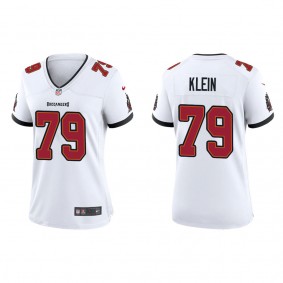 Women's Elijah Klein Tampa Bay Buccaneers White Game Jersey