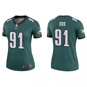 Women's Philadelphia Eagles Fletcher Cox Green Legend Jersey