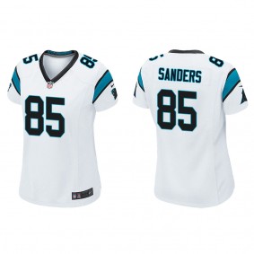 Women's Ja'Tavion Sanders Carolina Panthers White Game Jersey