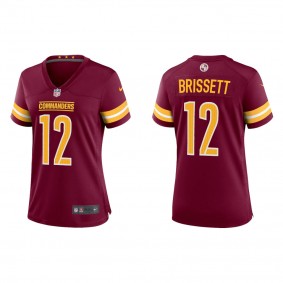 Women's Jacoby Brissett Washington Commanders Burgundy Game Jersey