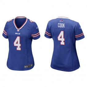 Women's James Cook Buffalo Bills Royal Game Jersey