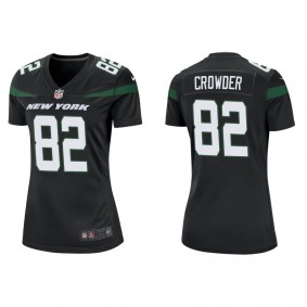 Women's New York Jets Jamison Crowder Black Game Jersey