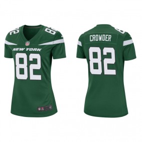 Women's New York Jets Jamison Crowder Green Game Jersey