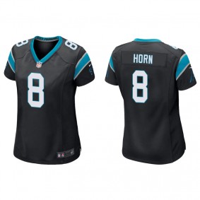 Women's Carolina Panthers Jaycee Horn Black Game Jersey