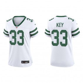 Women's Jaylen Key New York Jets White Legacy Game Jersey