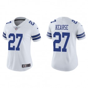 Women's Dallas Cowboys Jayron Kearse White Vapor Limited Jersey