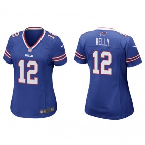 Women's Buffalo Bills Jim Kelly Royal Game Jersey