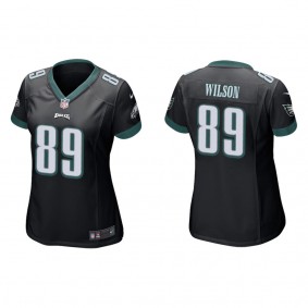 Women's Johnny Wilson Philadelphia Eagles Black Game Jersey