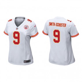 Women's Kansas City Chiefs JuJu Smith-Schuster White Game Jersey