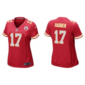 Women's Kamal Hadden Kansas City Chiefs Red Game Jersey