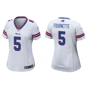 Women's Leonard Fournette Bills White Game Jersey