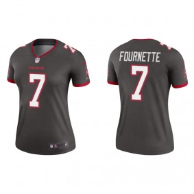 Women's Tampa Bay Buccaneers Leonard Fournette Pewter Legend Jersey