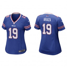 Women's Buffalo Bills Matt Araiza Royal Game Jersey