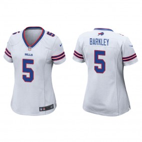 Women's Matt Barkley Buffalo Bills White Game Jersey