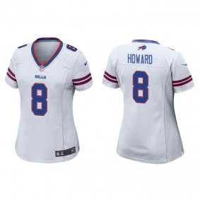 Women's Buffalo Bills O.J. Howard White Game Jersey