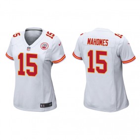 Women's Kansas City Chiefs Patrick Mahomes White Game Jersey