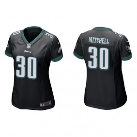 Women's Quinyon Mitchell Philadelphia Eagles Black Game Jersey