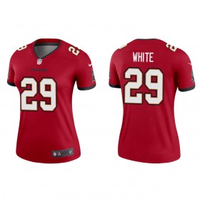 Women's Tampa Bay Buccaneers Rachaad White Red 2022 NFL Draft Legend Jersey