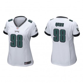 Women's Philadelphia Eagles Robert Quinn White Game Jersey