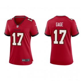 Women's Tampa Bay Buccaneers Russell Gage Red Game Jersey