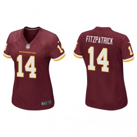 Women's Washington Football Team Ryan Fitzpatrick Burgundy Game Jersey