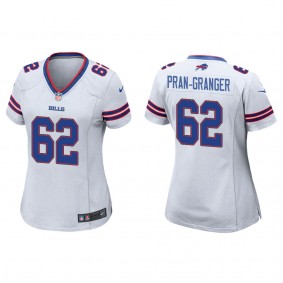 Women's Sedrick Van Pran-Granger Buffalo Bills White Game Jersey