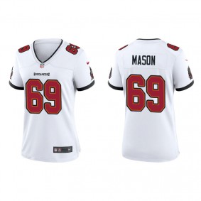 Women's Tampa Bay Buccaneers Shaq Mason White Game Jersey