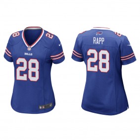 Women's Taylor Rapp Buffalo Bills Royal Game Jersey