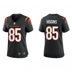 Women's Cincinnati Bengals Tee Higgins Black Game Jersey