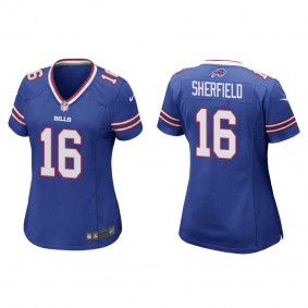 Women's Trent Sherfield Buffalo Bills Royal Game Jersey