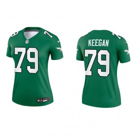 Women's Trevor Keegan Philadelphia Eagles Kelly Green Alternate Legend Jersey