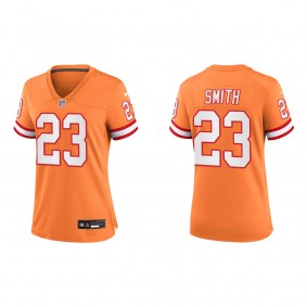 Women's Tykee Smith Tampa Bay Buccaneers Orange Throwback Game Jersey